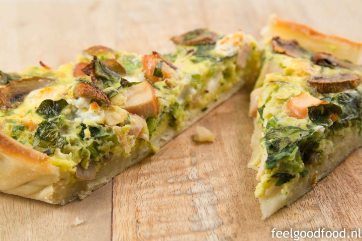 Feel good quiche